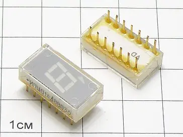 ИПЦ01Б-1/7К индикатор знакосинтезирующий фото 2 ИПЦ01Б-1/7К индикатор знакосинтезирующий фото 2