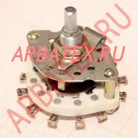 ПГК-6П1Н-К переключатель галетный