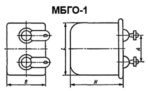 МБГО-1 300в 1 мкф фото 3 МБГО-1 300в 1 мкф фото 3
