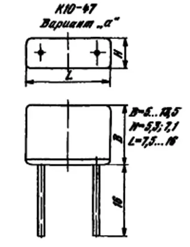 К10-47А 500в 330 пф МПО фото 3
