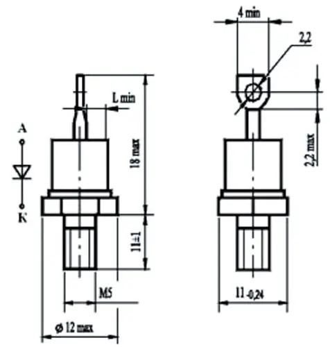 2Д112-25Х-6 диод фото 2
