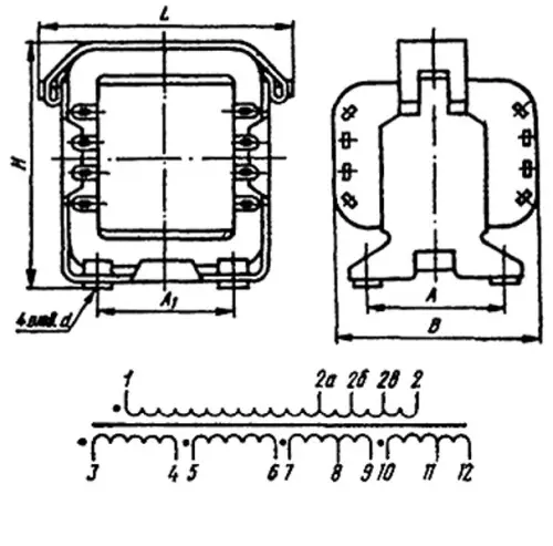 ТН44-115-400 трансформатор фото 3 ТН44-115-400 трансформатор фото 3