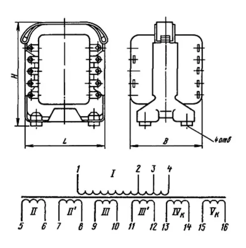 ТПП15-220-400 трансформатор фото 3