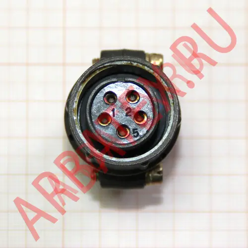 ШР20П5ЭШ7 розетка кабельная фото фото 3 ШР20П5ЭШ7 розетка кабельная Разъемы разное фото фото 3
