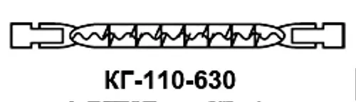 КГ 110-630 лампа галогенная фото 3 КГ 110-630 лампа галогенная фото 3