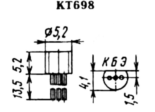 КТ698А транзистор фото 3 КТ698А транзистор фото 3