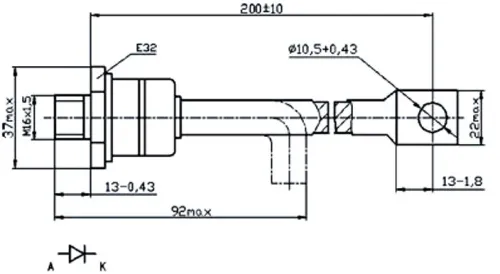 ДЧ161-160-13 диод фото 2