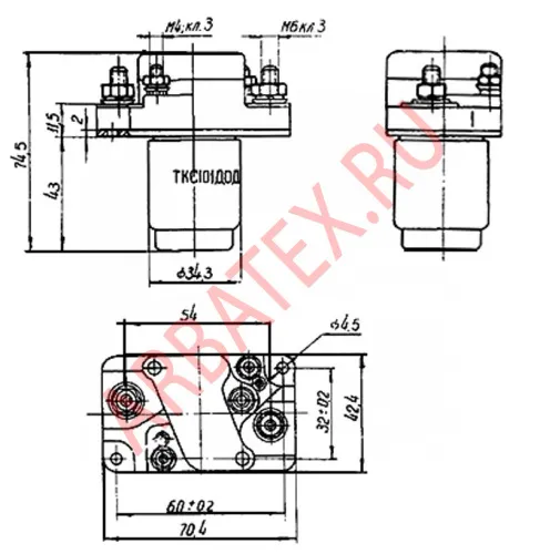 ТКС101ДОД контактор фото 2