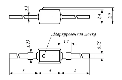 КВ130А варикап фото 2 КВ130А варикап фото 2