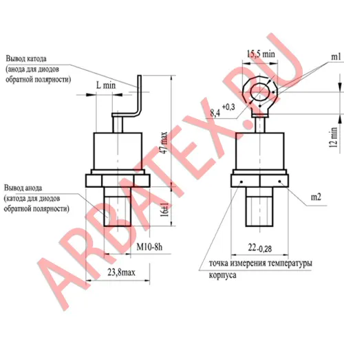 Д142-100-3 диод фото 3